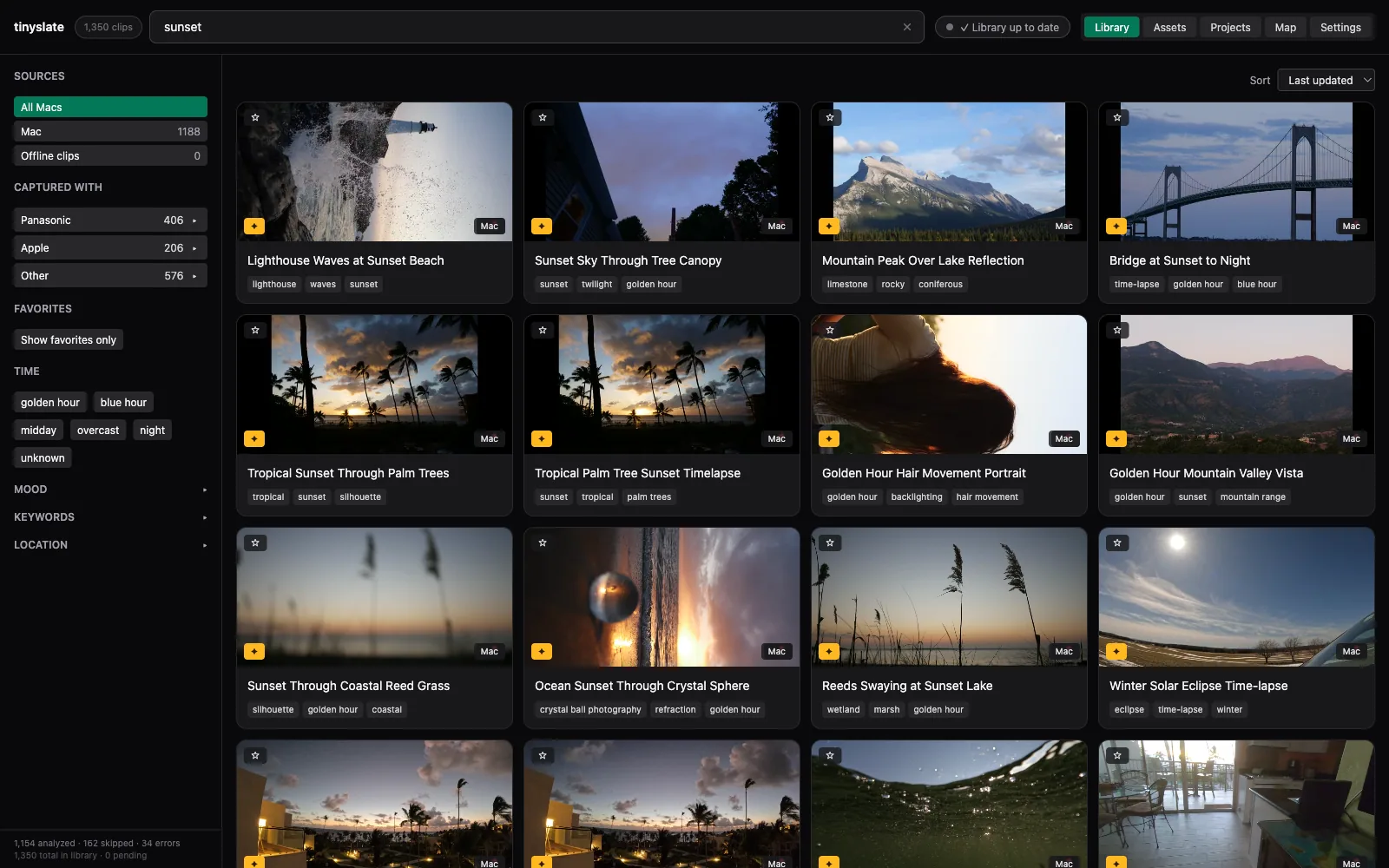 Search results for sunset clips across the library